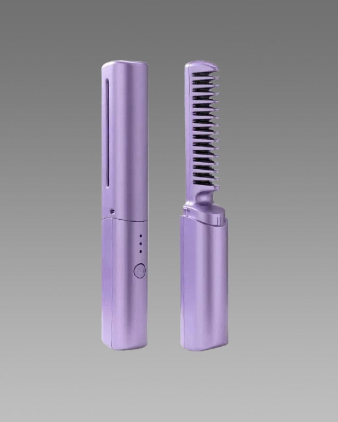 Meneflix Portable Mini Cordless Hair Straightener – Rechargeable, Adjustable & Travel-Friendly