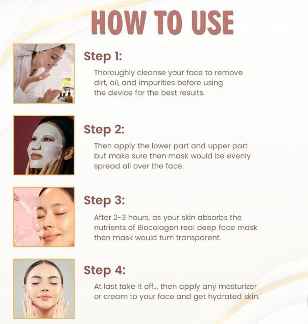 Bio Collagen Face Mask | 8 Pcs Bundle Offer