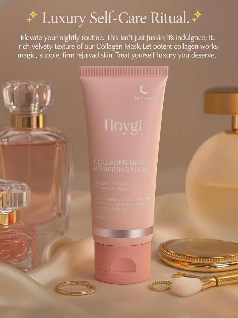Hoygi Collagen Night Wrapping Mask - 75g